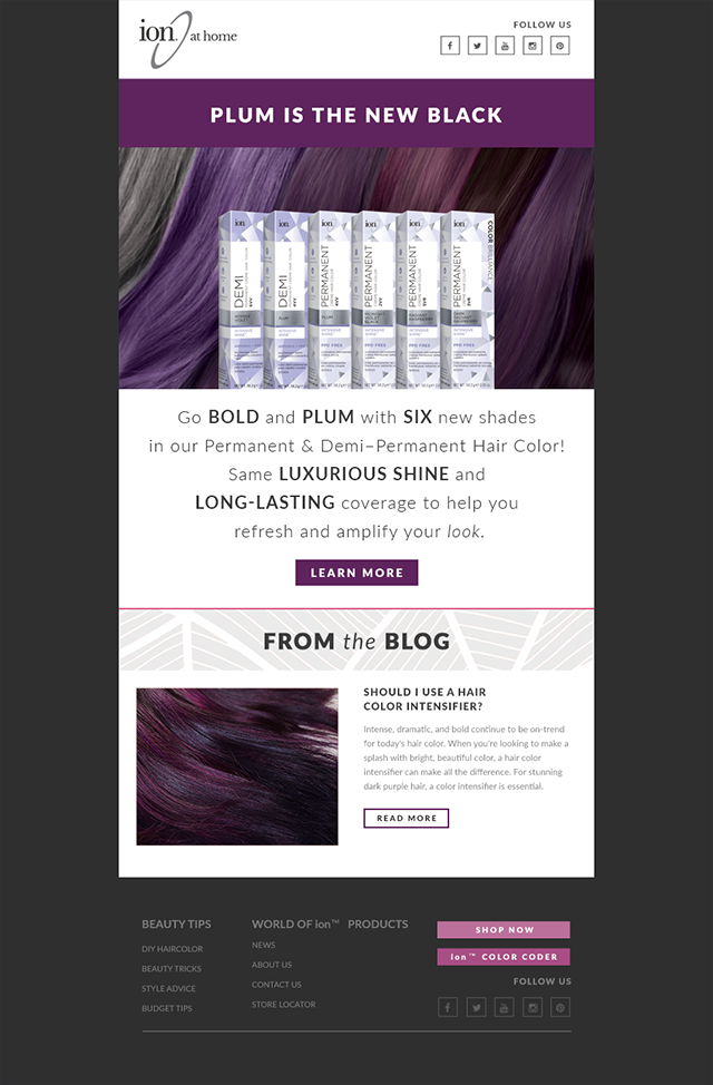 ion perm and demi perm hair color