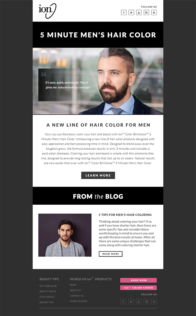 hair color for men email ion